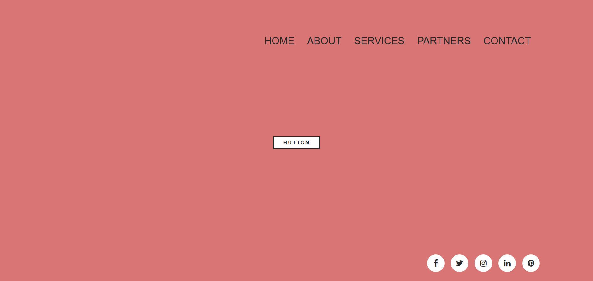social media icon and button effects